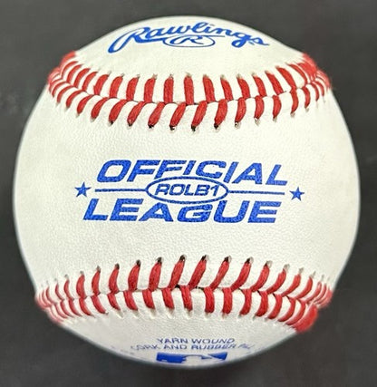 Usain Bolt Signed Rawlings Official League Baseball Jamaica Gold Medal Auto PSA