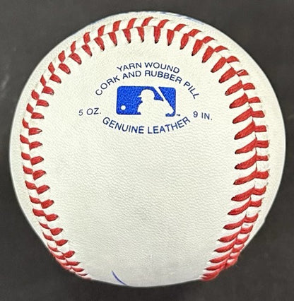 Usain Bolt Signed Rawlings Official League Baseball Jamaica Gold Medal Auto PSA