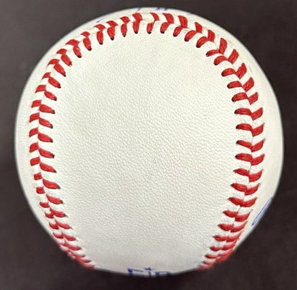 Usain Bolt Signed Rawlings Official League Baseball Jamaica Gold Medal Auto PSA