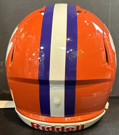 Trevor Lawrence Signed Clemson Authentic Pro FS LE /16 Stat Helmet Auto Fanatics