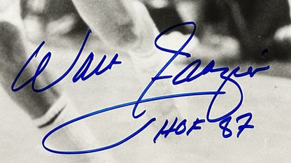 Walt Frazier Signed 16x20 Framed Photo Pete Maravich Knicks HOF 87 Auto Steiner