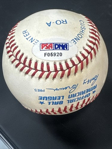 Tom Seaver Ny Mets #41 Signed Official A.L Baseball Bold Autograph HOF PSA COA