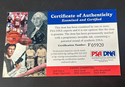 Tom Seaver Ny Mets #41 Signed Official A.L Baseball Bold Autograph HOF PSA COA