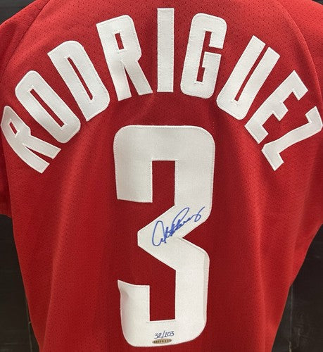 Alex Rodriguez Signed Majestic Authentic 2000 ASG Jersey /103 Auto Mariners UDA