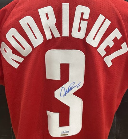 Alex Rodriguez Signed Majestic Authentic 2000 ASG Jersey /103 Auto Mariners UDA