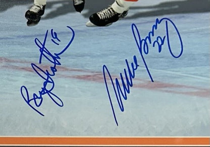 NY Islanders Retired #s signed 16x20 photo Framed 6 Auto Mike Bossy Gillies JSA