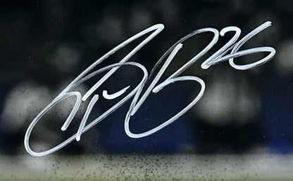 Saquon Barkley Signed 16x20 Framed Spotlight Photo Eagles Mint Autograph BAS COA