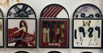 Taylor Swift Signed Light Up 3D Framed Photo Album CD Covers Fearless Auto JSA