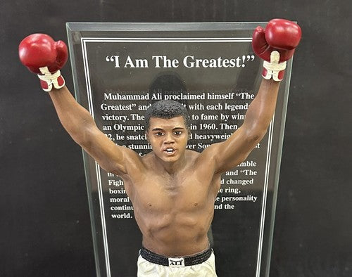 Muhammad Ali The Greatest Sculpture Danbury Mint Figurine Boxing Champion New Le