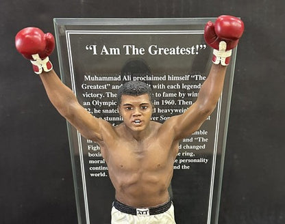 Muhammad Ali The Greatest Sculpture Danbury Mint Figurine Boxing Champion New Le