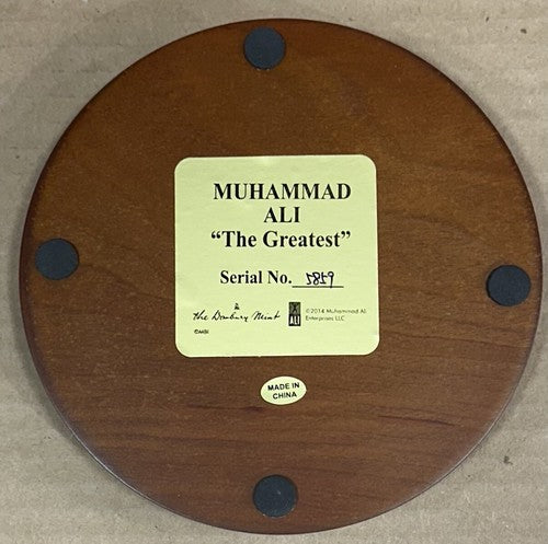 Muhammad Ali The Greatest Sculpture Danbury Mint Figurine Boxing Champion New Le