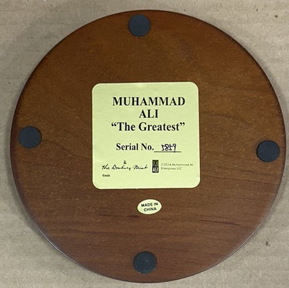 Muhammad Ali The Greatest Sculpture Danbury Mint Figurine Boxing Champion New Le