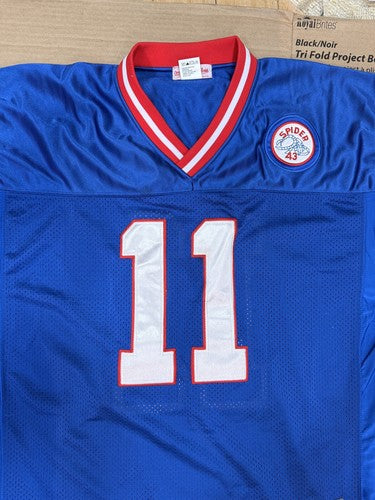 Phil Simms Ny Giants 1986 M & Ness Authentic 1986 Jersey W/ Patch Sz 54 Sb MVP