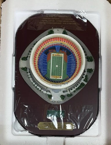 Three Rivers Stadium Pittsburgh Steelers Danbury Mint Replica Authentic Turf NIB