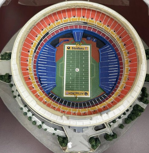 Three Rivers Stadium Pittsburgh Steelers Danbury Mint Replica Authentic Turf NIB