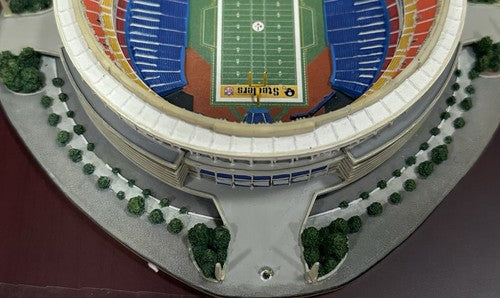 Three Rivers Stadium Pittsburgh Steelers Danbury Mint Replica Authentic Turf NIB