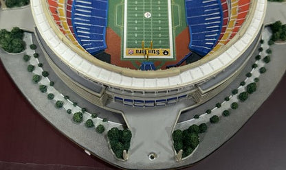 Three Rivers Stadium Pittsburgh Steelers Danbury Mint Replica Authentic Turf NIB