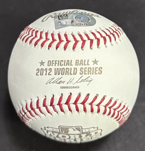 Buster Posey Signed Official 2012 World Series Baseball Giants WS Auto MLB COA
