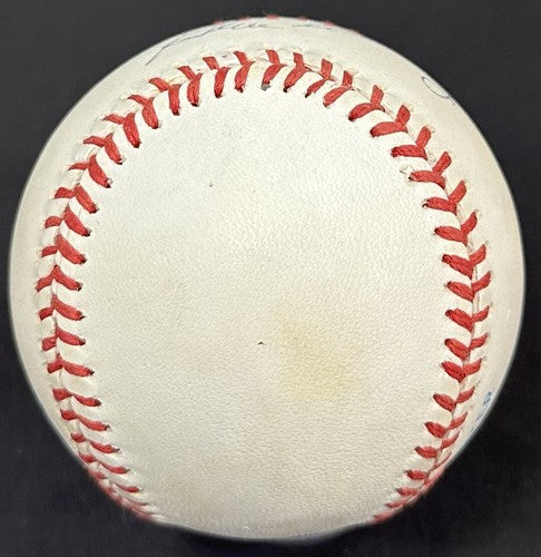 Gene Woodling Signed Official AL Baseball New York Yankees Mint Auto PSA COA