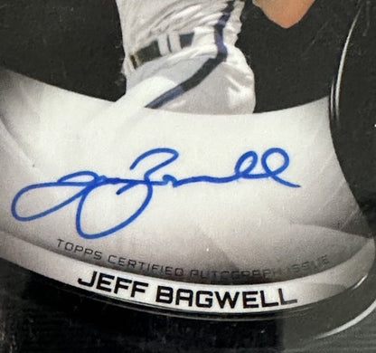 2022 Topps Chrome Black Jeff Bagwell Signed CBA-JBA  Mint Auto HOF Sealed