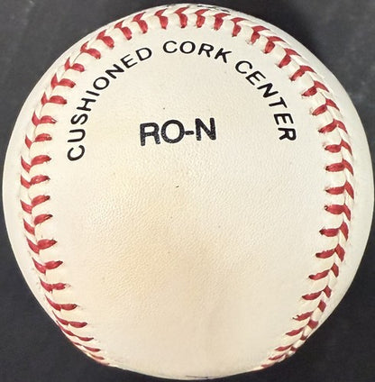 Bobby Thomson Ralph Branca Signed Official NL Baseball 10/3/51 Auto Giants PSA