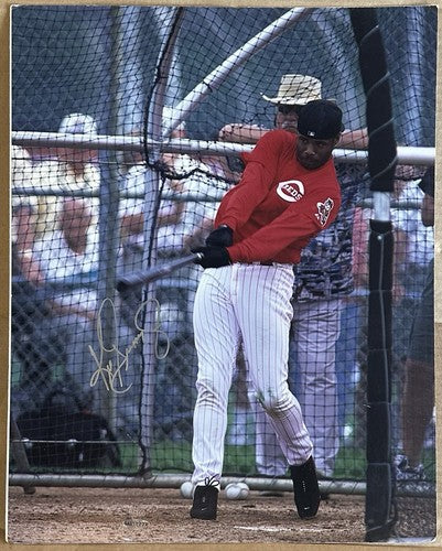 Ken Griffey Jr Signed 16x20 Photo Cincinnati Reds LE /300 Autograph UDA COA HOF