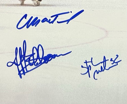 1994 Rangers Signed 24x36 Framed Photo SC Champs 0 Seconds Messier Auto Steiner