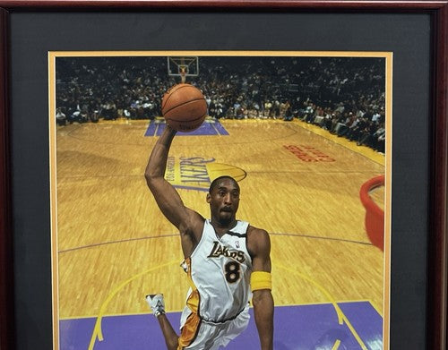 Kobe Bryant Signed Framed 2003 Behind the Glass Photo Lakers LE Auto UDA COA HOF