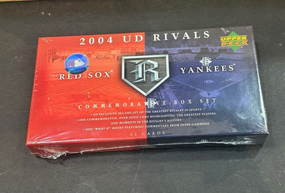 2004 UD Rivals Upper Deck Red Sox Yankees  box 31 Card Set With 1 Insert Per Box