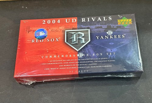 2004 UD Rivals Upper Deck Red Sox Yankees  box 31 Card Set With 1 Insert Per Box