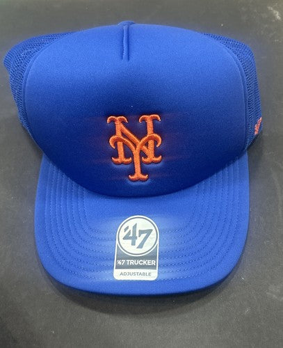 NEW YORK METS Trucker MESH 2013 All Star Snapback Hat Cap 47 Adjustable NEW