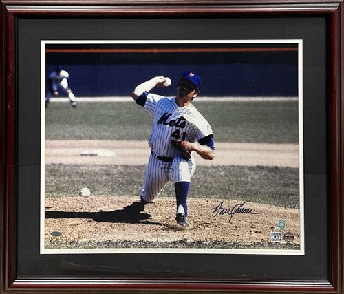 Tom Seaver Signed 16x20 Framed Photo NY Mets Autograph Steiner COA MLB Holo HOF