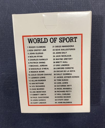 Fax Pax World Of Sport Factory Sealed Set 40 Card Michael Jordan Diego Maradona