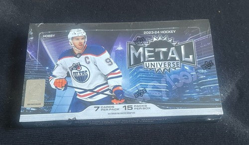 2023 /24 Upper Deck Skybox Metal Universe Hockey SEALED Hobby Box Connor Bedard