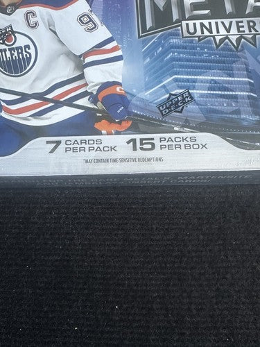2023 /24 Upper Deck Skybox Metal Universe Hockey SEALED Hobby Box Connor Bedard
