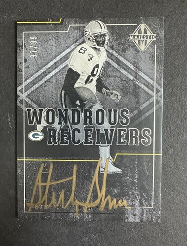 2017 Panini Majestic Wondrous Receivers Sterling Sharpe Mint Hof Auto Packers LE