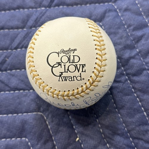 Brooks Robinson Signed Mlb Gold Glove Baseball 16 Gold Gloves Auto Steiner Holo