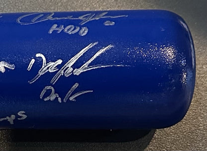 NY Mets 1986 World Series Team Signed Bat Hernandez 28 Nickname Auto Steiner Coa
