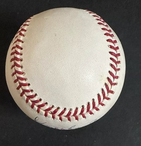 Hank Aaron Signed Official NL Baseball Mint Auto Braves Hof Steiner Coa In Case