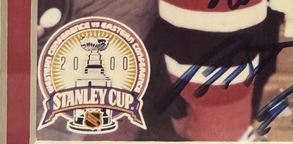 NJ Devils 2000 Team Signed Stanley Cup 8x10 Framed Photo Brodeur 10 Auto Steiner
