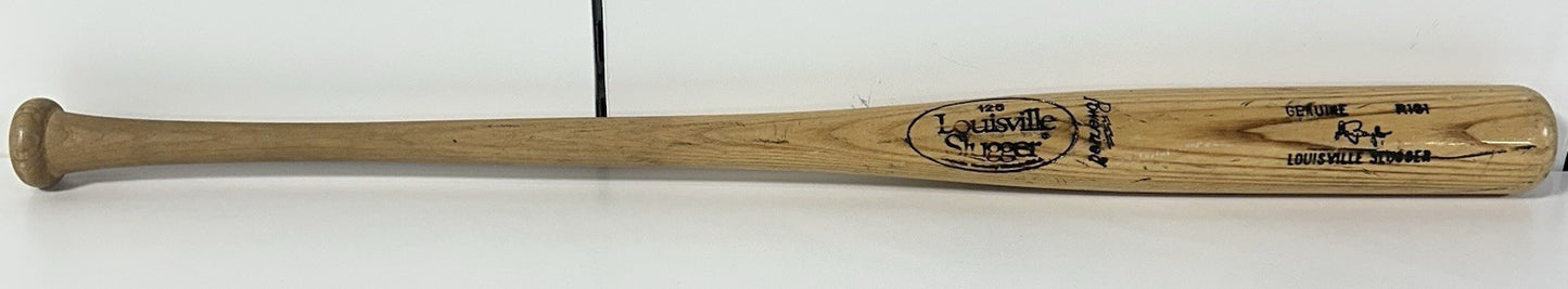 Don Baylor Game Used Louisville Slugger Genuine R161 Model Bat Angels CBM COA