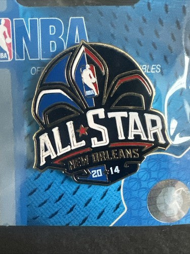 2014 Nba ALL STAR Game Lapel Pin Mint Sealed Licensed Holo Kyrie Irving MVP