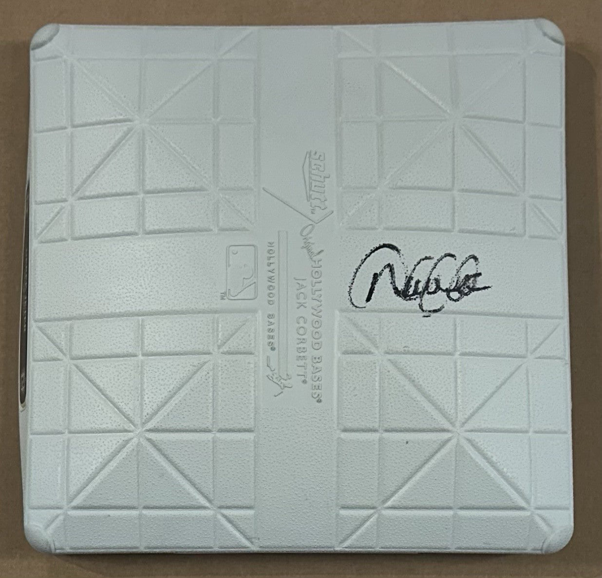 Derek Jeter Yankees Signed 2014 Final Season Base HOF Auto MLB & Steiner Coa