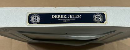 Derek Jeter Yankees Signed 2014 Final Season Base HOF Auto MLB & Steiner Coa