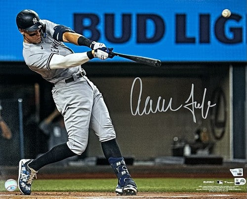 Aaron Judge Yankees Signed 16x20 Photo Framed Record 62nd HR Mint Auto Fanatics
