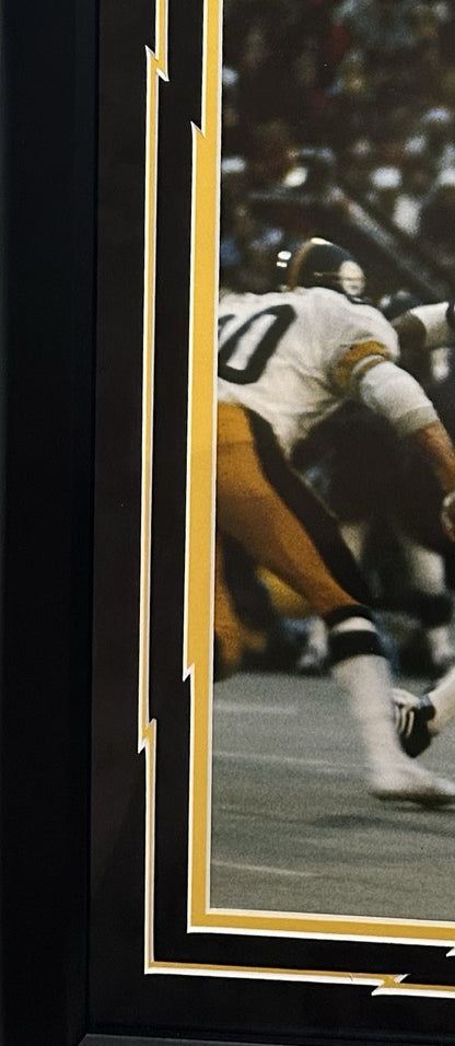 Franco Harris Signed 16x20 Framed Photo Steelers Autograph Bradshaw Steiner HOF