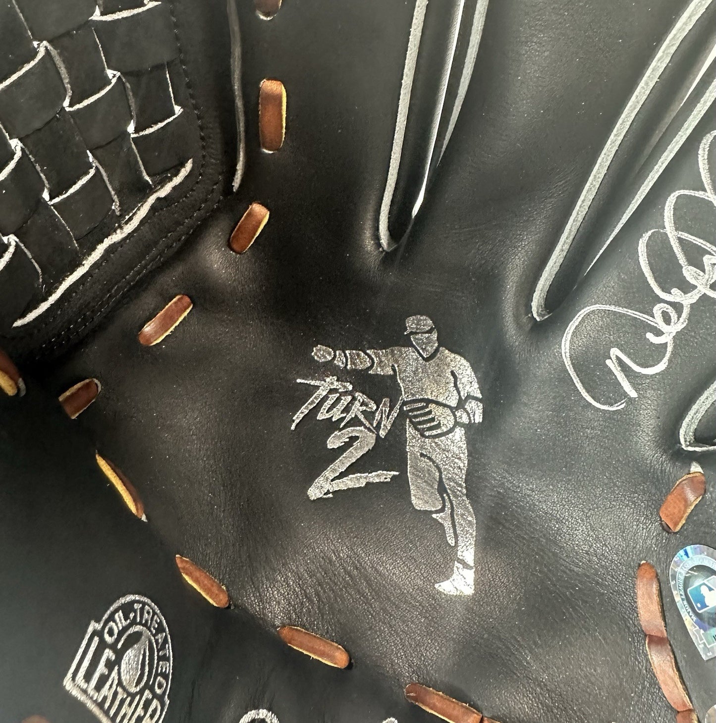 Derek Jeter Signed Rawlings Game Glove Yankees Mint Hof Auto Steiner & MLB Coa
