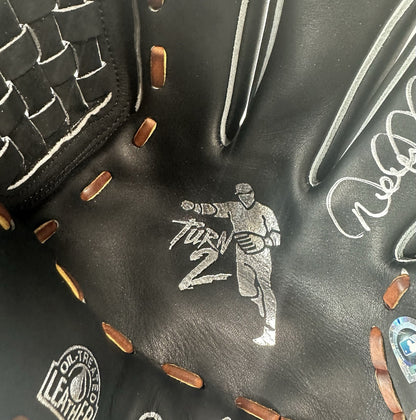 Derek Jeter Signed Rawlings Game Glove Yankees Mint Hof Auto Steiner & MLB Coa