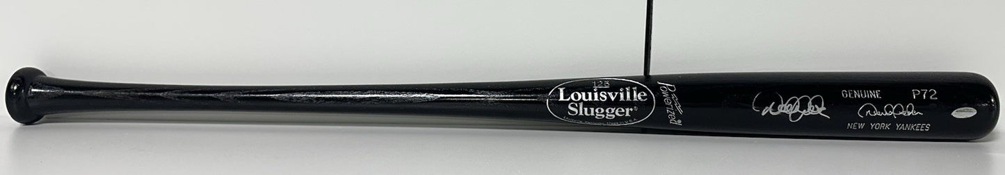 Derek Jeter Signed LS P72 Game Model Bat NY Yankees 2004 Auto Steiner MLB COA