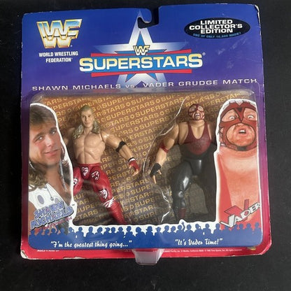 WWE Jakks Wf Superstars 1996 Shawn Michaels Vader Action Figure Sealed Wrestlers